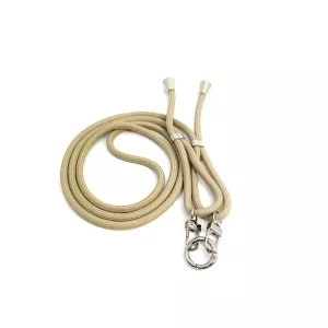 In Sunny Mood | Mobilband - Mobile Base Necklace Beige Silver