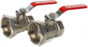 Perfecta Avst.vent m vred 2-pack 22CU x G1 1/2" (DN25 union)