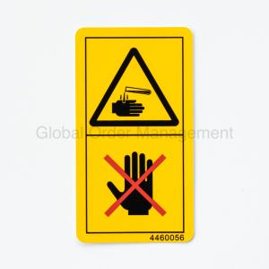 DEKAL 'VARNING FRÄTA