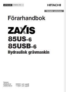 INST,BOK ZX85US(B)-6