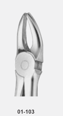 Tooth Forceps, for upper premolers, fig: 7