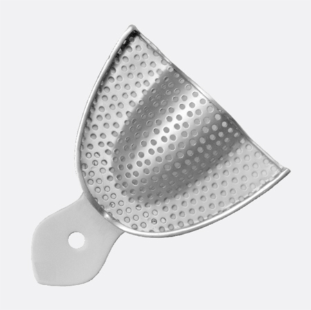 Impression Tray, Partial denture perforated with Rim Upper XL
