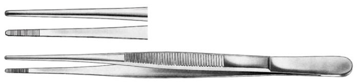 Anatomiskpincett Taylor 145 mm, 1027/145 | m4r154