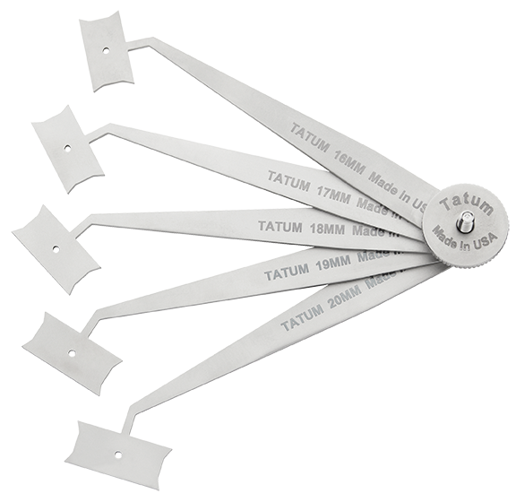 Interproximal Spacer 16, 17, 18, 19 and 20mm Widths