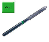 Diamond Drill 886 FG016 Green Beveled Cylinder 4st f