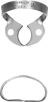 Kofferdamklammer W3 UK Molar