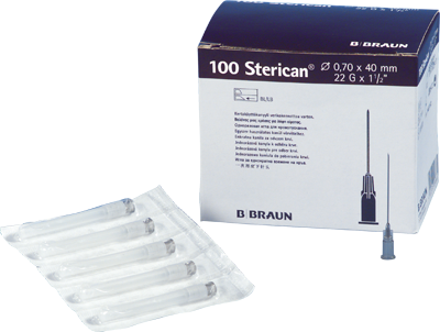 Injektionskanyl Sterican 22G 0,70x40mm 100st