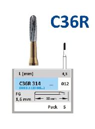 FG HM Borr C36R 012 kronslitsare  5st