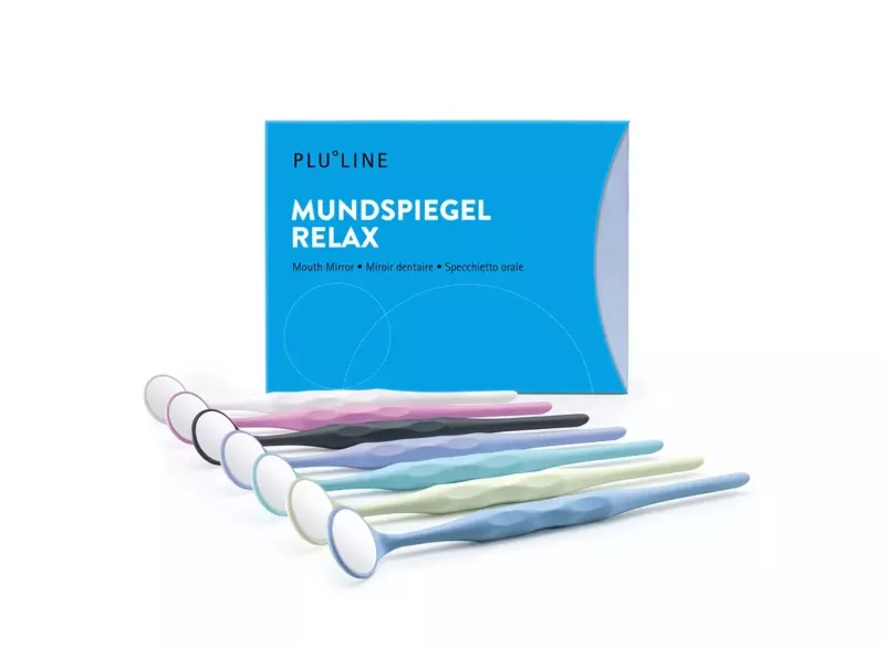 PLULINE Munspegel Relax FS Antracit 10st