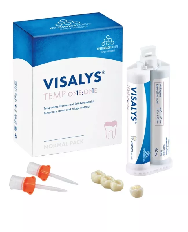 Visalys Temp One:One Medium A2-A3 50ml