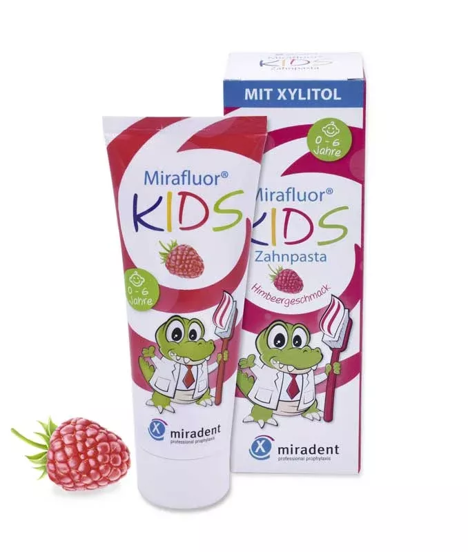 Mirafluor KIDS Tandkräm 75ml
