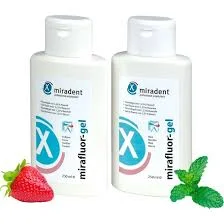 Mirafluor Gel Jordgubbe 250ml