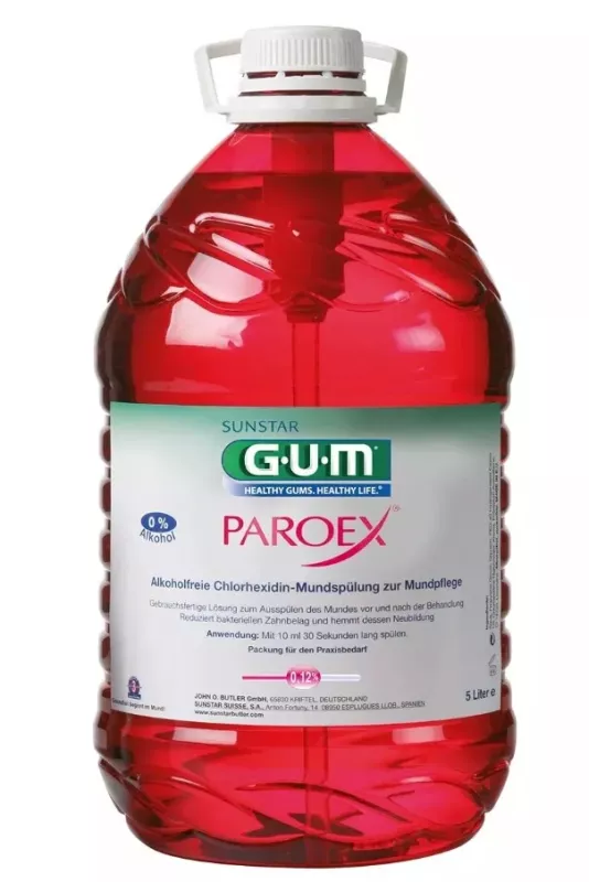 Paroex Mundwasser G-U-M 0,12% 5l ohne Do