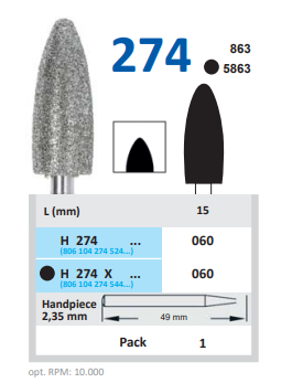 Diamant H 274 060 5st
