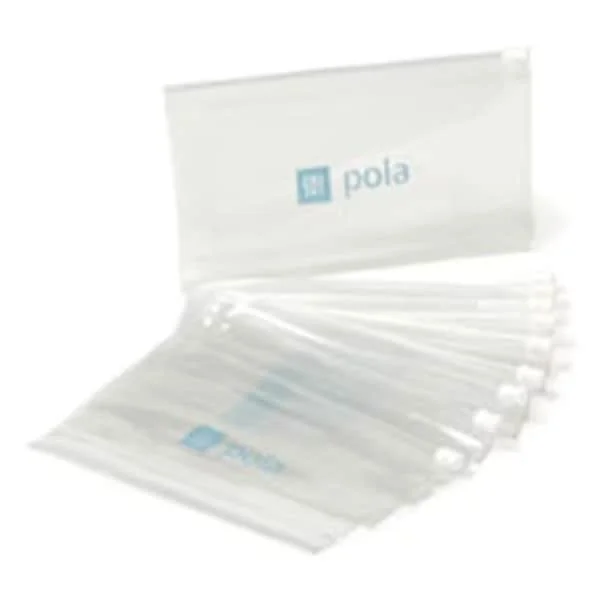 Cosmetic Pola Pouches ZIPLOCK 250x95mm 10st