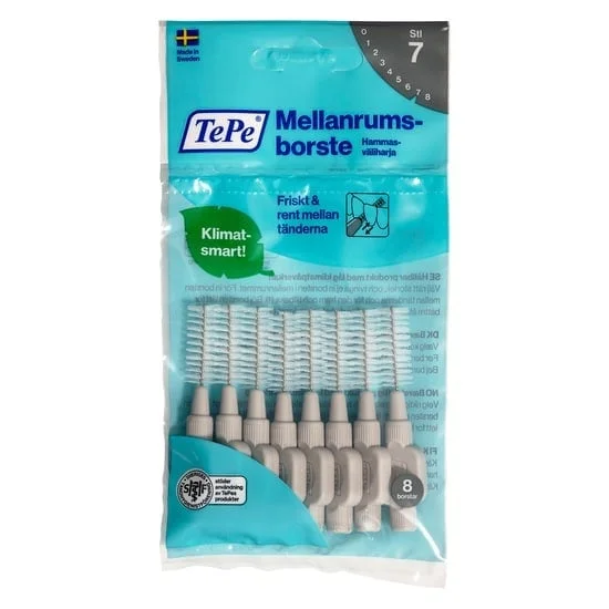 TePe Mellanrumsborste Original 1,3mm Grå 10x8st