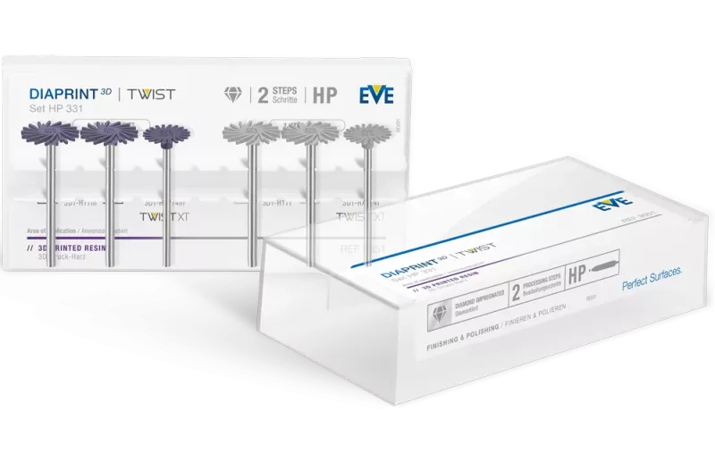 EVE Diaprint Printed Resin Polishing starter kit