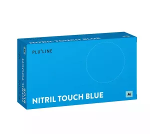 PluLine Nitril Touch Blå M 100st
