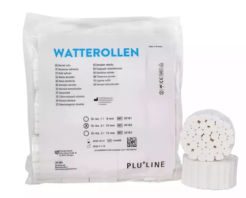 Bomullsrullar PluLine nr 2 300gr