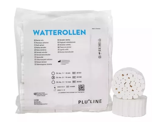 Bomullsrullar PluLine nr 2 300gr