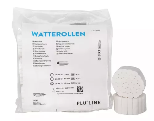 Bomullsrullar PluLine nr 3 300gr