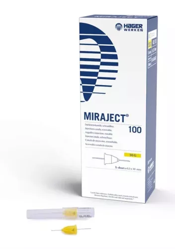 Injektionskanyl Miraject 30G 0,3x10mm 100st