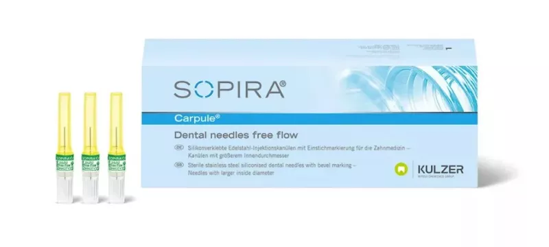 Sopira Injektionskanyl 30G 0,3x16mm Free flow 100st