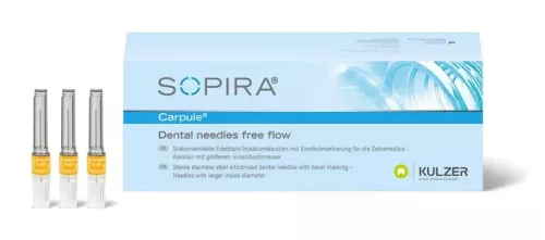Sopira Injektionskanyl 27G 0,4x25mm Free flow 100st