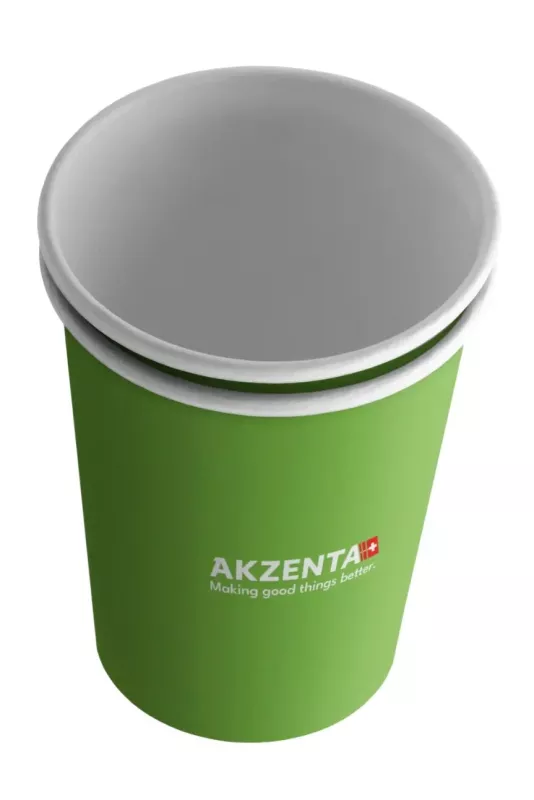 Akzenta ONE Pappersbägare 200ml Fresh Green 20x50st