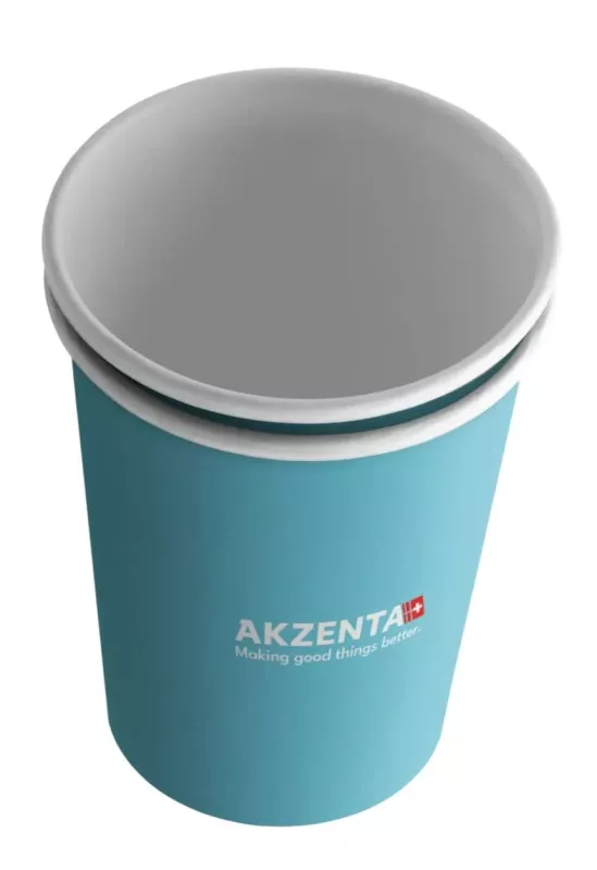 Akzenta ONE Pappersbägare 200ml Laguna Blue 20x50st
