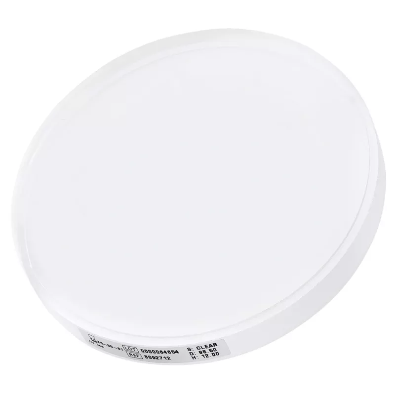 Burnout PMMA clear 12mm