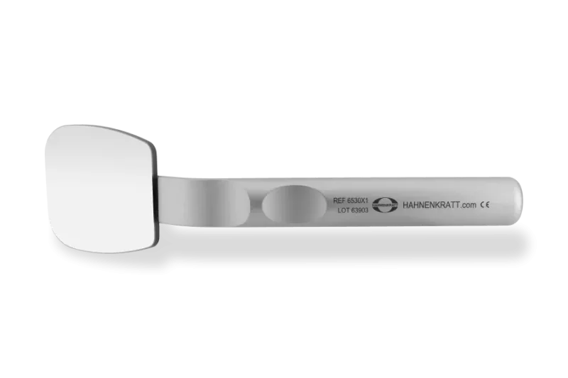 FotoSpegel med handtag FS Rhodium Occlusal 58x76mm