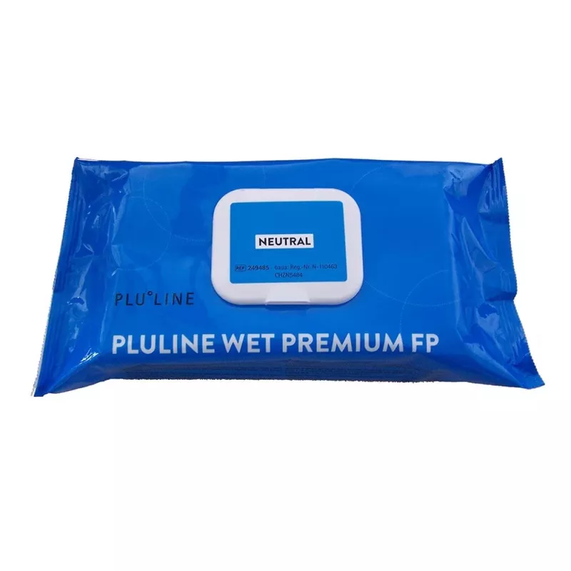 Pluline Wet Wipes Premium Lemon 60ark
