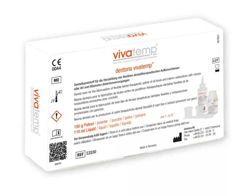 Dentona Vivatemp Pulver & vätska 150g/110ml