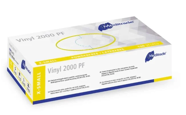 Handske Vinyl 2000 XS 100st