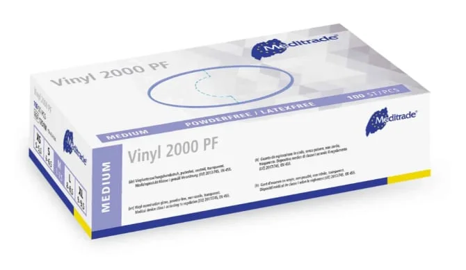 Handske Vinyl 2000 M 100st