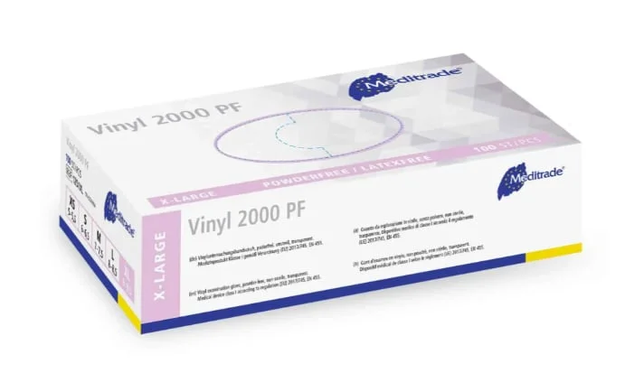 Handske Vinyl 2000 XL 100st