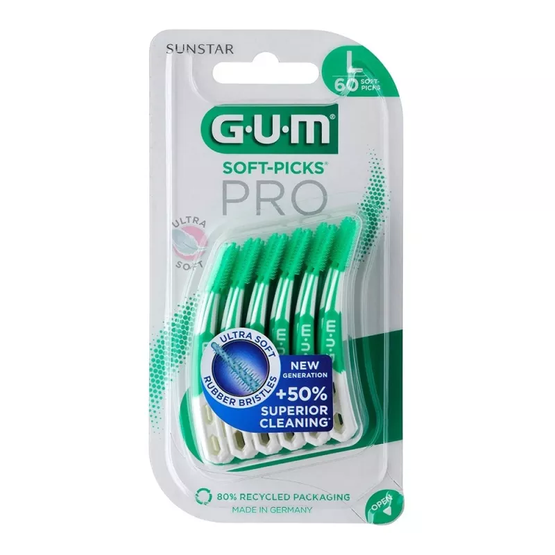 GUM SOFT-PICKS PRO L 60st