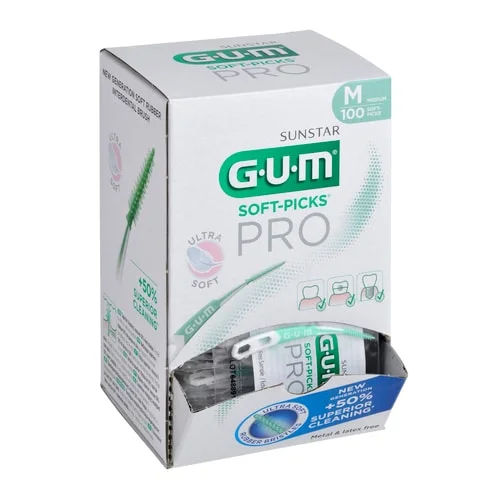 GUM SOFT-PICKS PRO M Box 100st