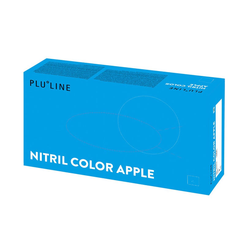 PluLine Nitril Color Apple L 100st