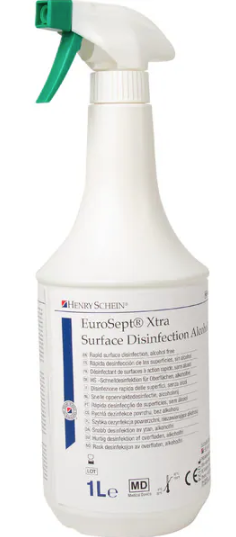 EuroSept Xtra ytdesinfektion Alcohol FreeSpray 1 l