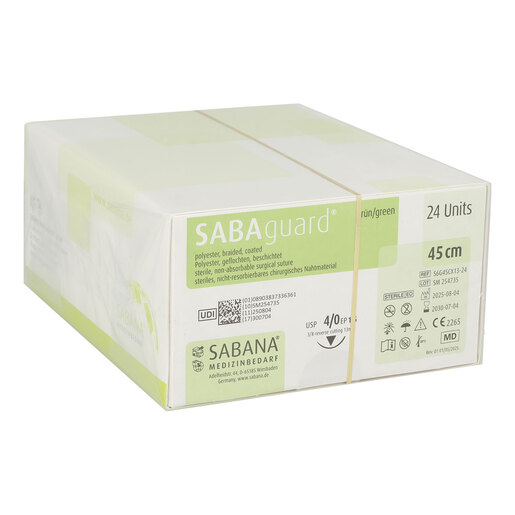 SABAguard Grön USP 4-0 45cm DS-13