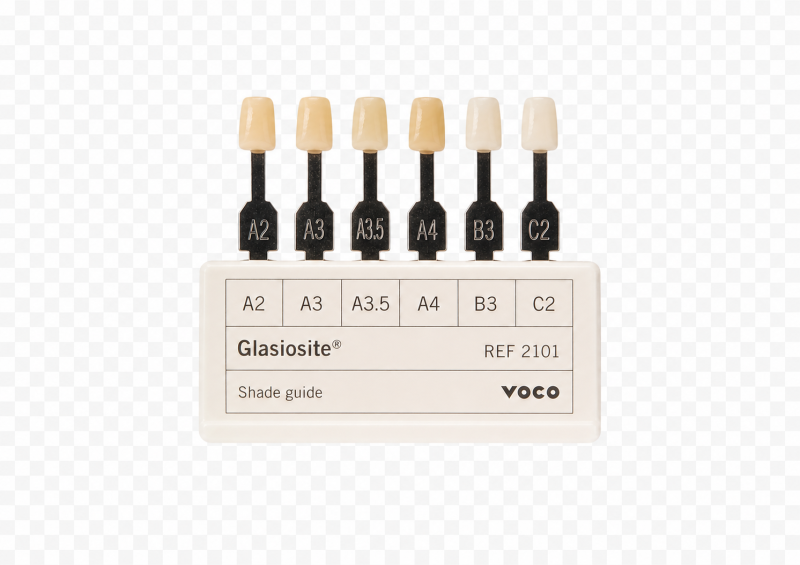 Glasiosite Färgskala