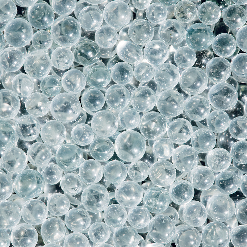 Glaspärlor vita 125 µm 4,5kg Dunk