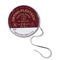 Ortho Flex Tech Retainertråd i vitguld 76,2cm