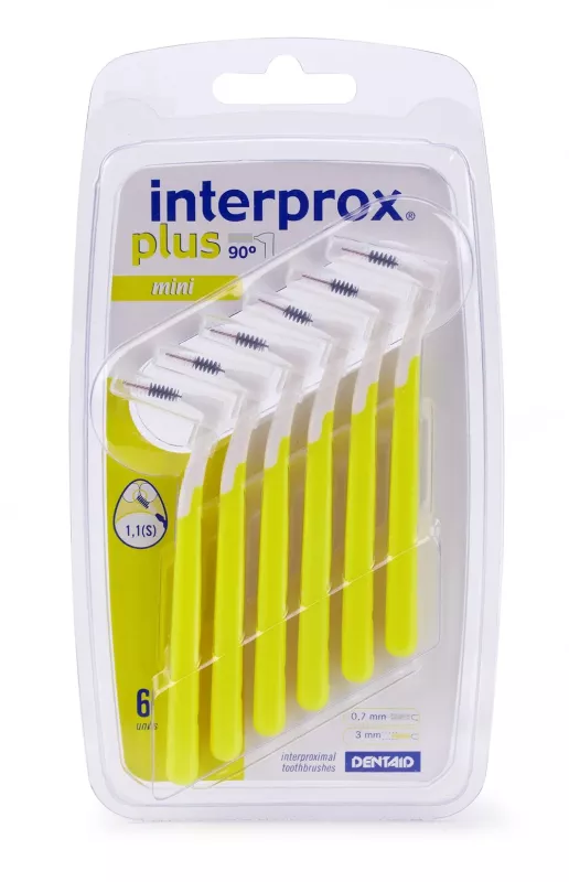 Interprox plus mini gul 6st