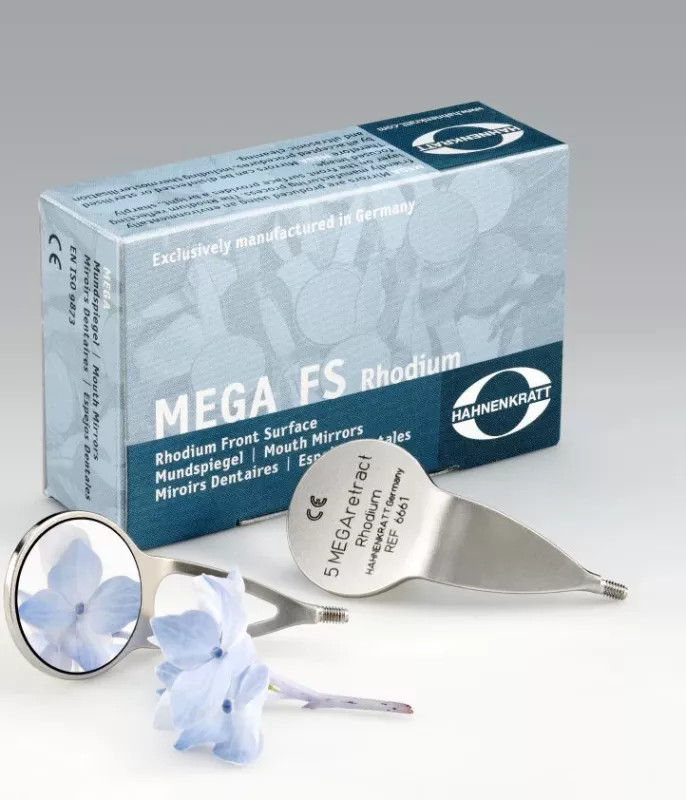Munspegel MEGAretract FS Rhodium plan 5 SS 6st