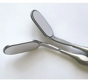 Munspegel MEGAstretch FS Rhodium 18x33mm SS st