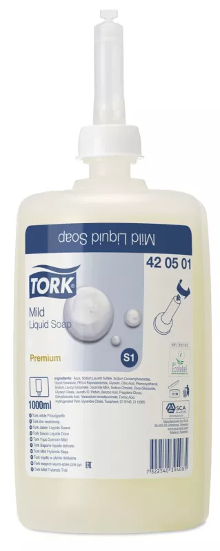 Tork Mild Flytande Tvål 6x1000ml