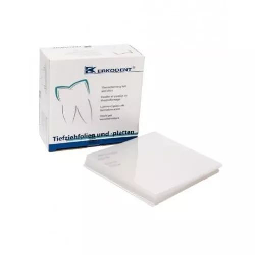 Erkoflex-bleach 1,0mm 125x125mm transpa 20st
